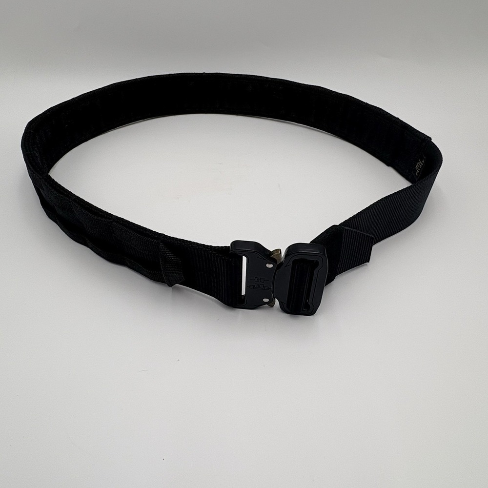 KRYDEX Tactical Battle Belt Black MOLLE Padded Quick Release Ammo Range NWOT 34"